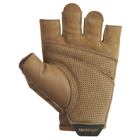 Harbinger Pro Weightlifting Gloves 2.0 Tan Camo, Extra Large